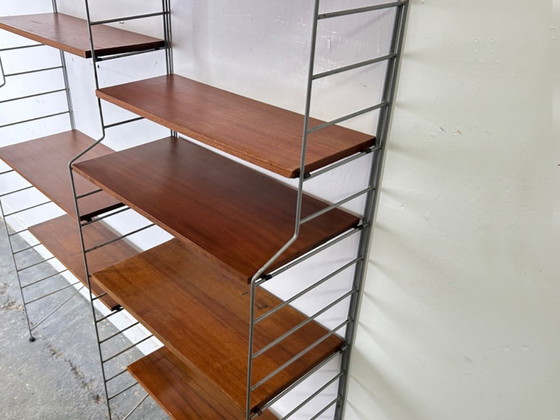 Image 1 of Sistema di scaffalature in stile Mid-Century degli anni '60 di Brianco