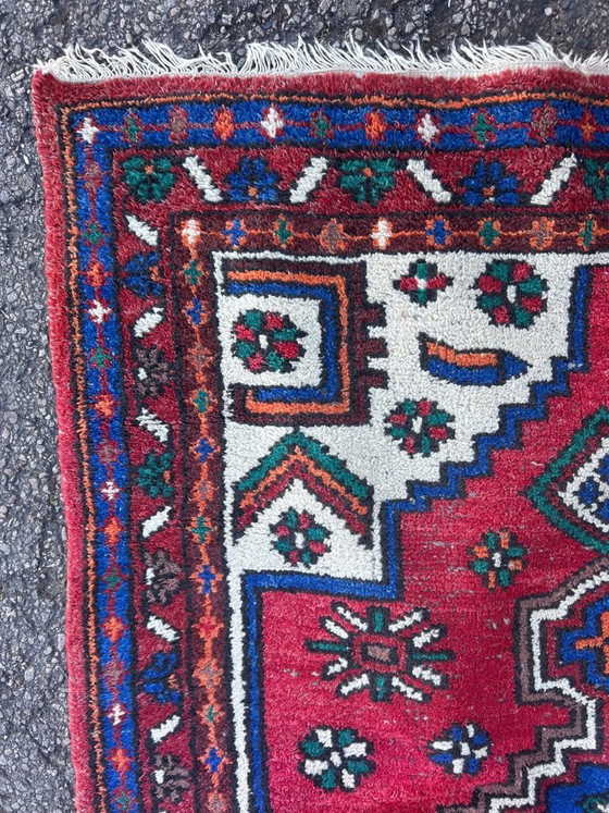 Handmade Hamadan Persian Rug 195/130cm – Rugs & carpets, Wool (photo 5 of 10)
