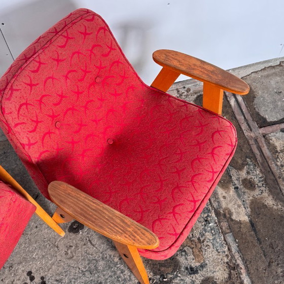 Image 1 of Coppia di poltrone Józef Chierowski tipo 366, anni '60 — Polacche di metà secolo