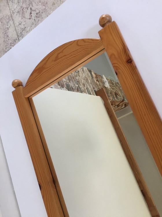 Specchio da Parete Vintage in Pino Massiccio – Vetro (photo 10 of 18)
