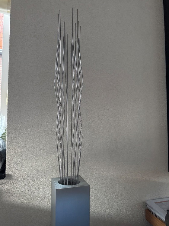 Image 1 of Quasar Emily Design Vloerlamp - Dimbaar/aluminium/RVS