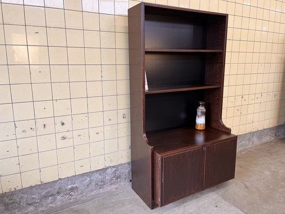 Image 1 of Vintage cabinet in Wéngé by Van den Berghe Pauvers