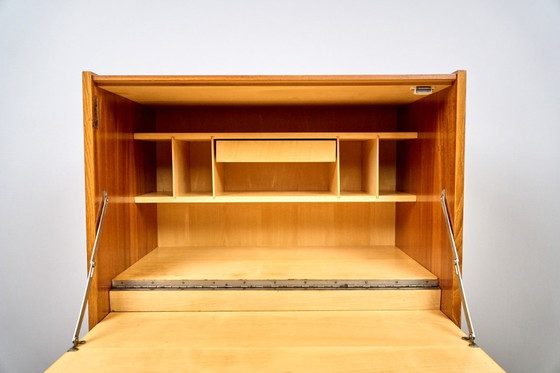 Image 1 of Vintage Highboard van František Mezulánik voor Up Závody, jaren 70, Tsjechoslowakije