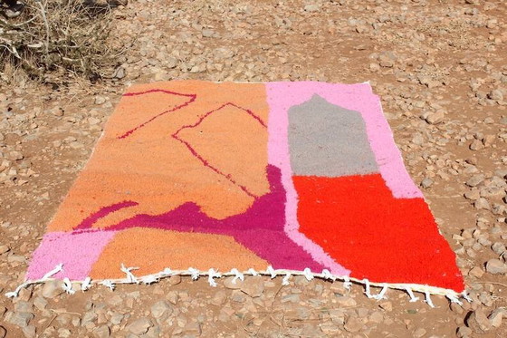 Kleurrijk Marokkaans wollen vloerkleed 250cm x 150cm – Vloerkleden en tapijten, Wool (photo 3 of 12)