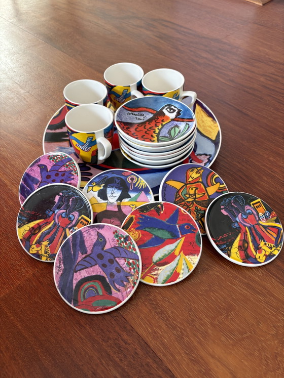 Servizio di stoviglie/presentazione 18 pezzi Corneille – Porcelain (photo 3 of 5)