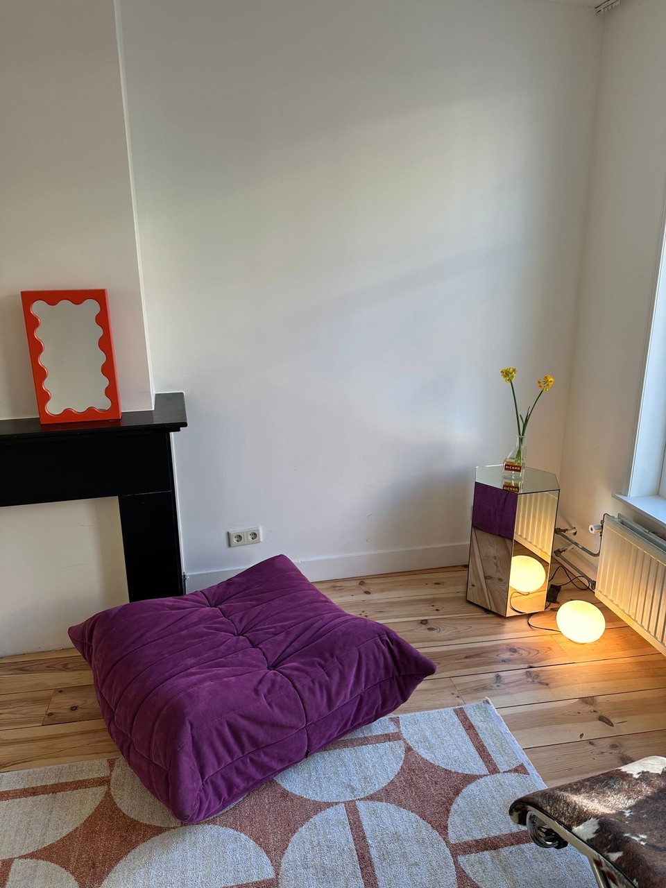 Pouf/Pouf Togo Ligne Roset - Alacantra Lilla