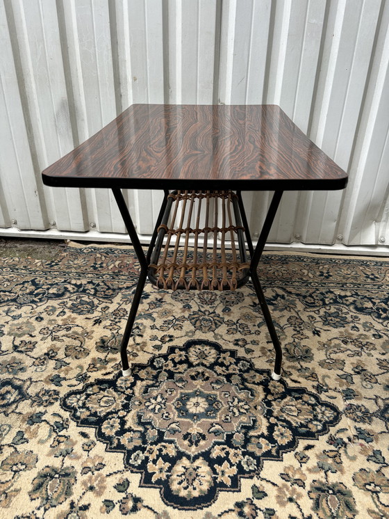 Image 1 of Vintage palissander mid-century jaren 60 koffie tafel