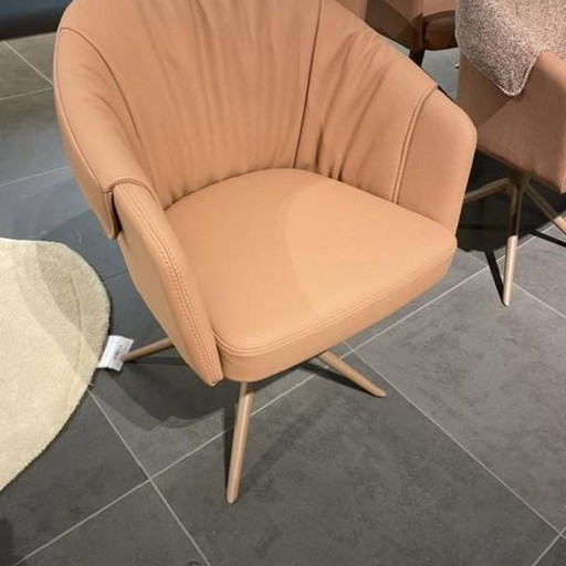 LEEF Nella stoelen (set van 6) – eetkamerstoelen, Leather