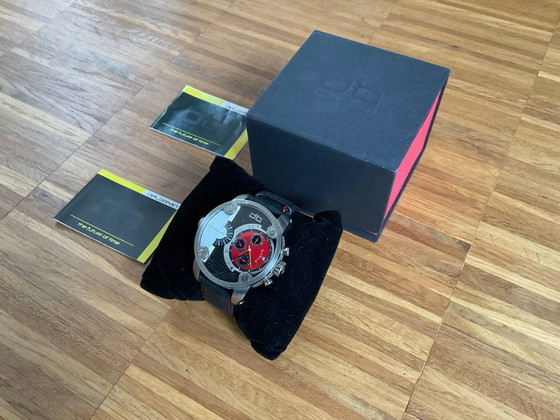 Image 1 of DeLorean DL05-8601 Edizione Limitata (025/500) Set Completo - Orologio da uomo XXL