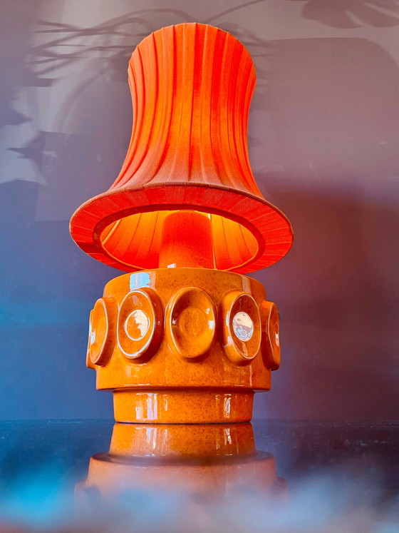 Image 1 of Bellissima lampada da tavolo completa Robert de Schuytener