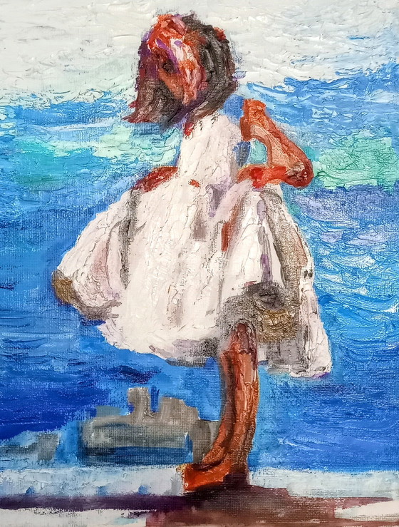 Image 1 of TV Steenbergen. Mädchen am Strand