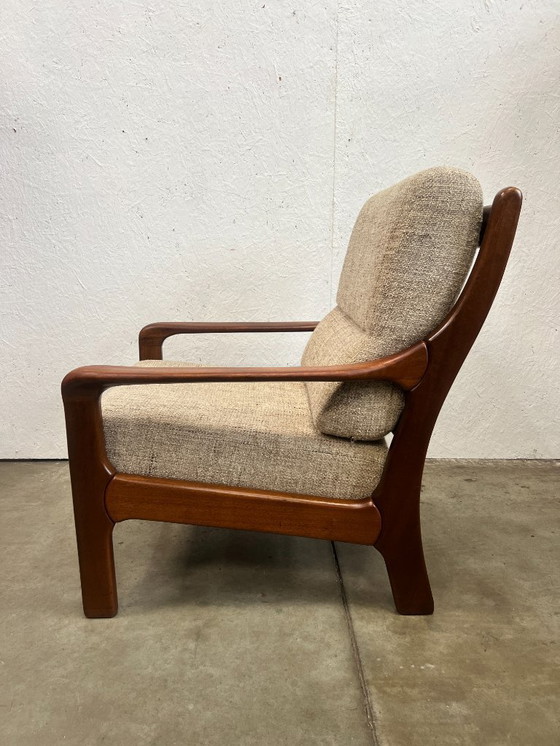 Image 1 of Vintage Teakhouten Scandinavische Fauteuil, 1960's