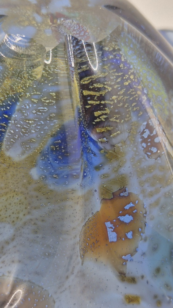 Vintage Murano "Tutti Frutti" Bowl – 1950s/60s – Gold Leaf – Decorative Objects, Glass (photo 13 of 14)