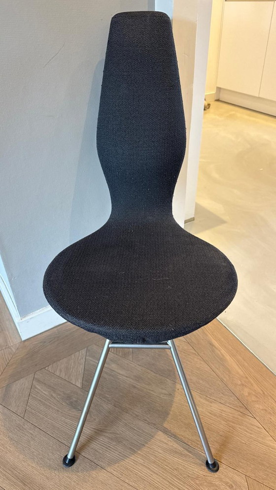 stokke, varier date stoelen, Eetkamerstoelen, Katoen, Zwart (foto 6 van 8)