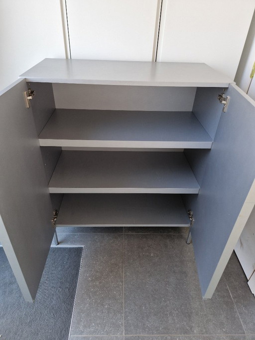 Pastoe Grey china cabinet