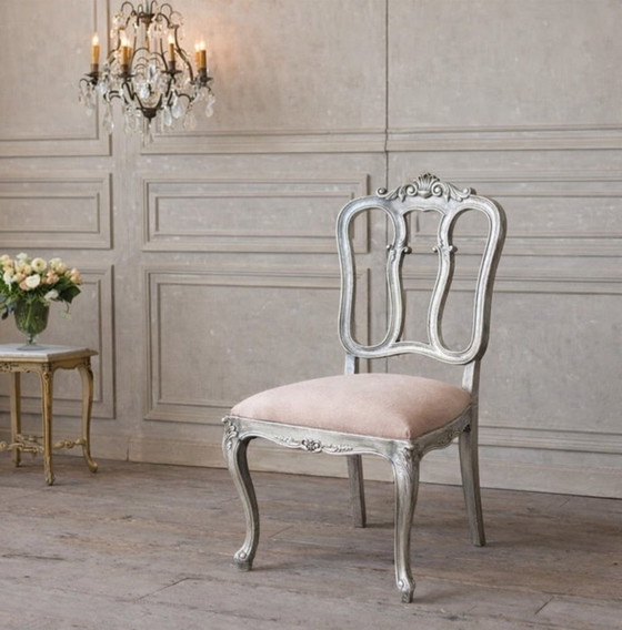 Image 1 of Sedia in legno - stile Luigi XVI - anni '60/'70