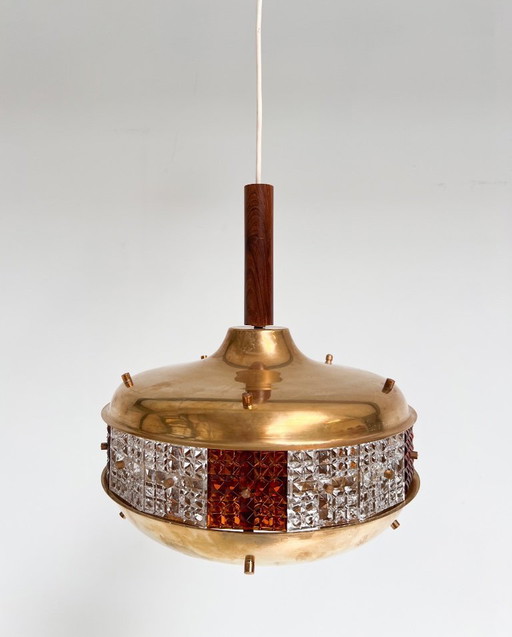 Space Age plafondlamp van Örsjö Industri, 1960's