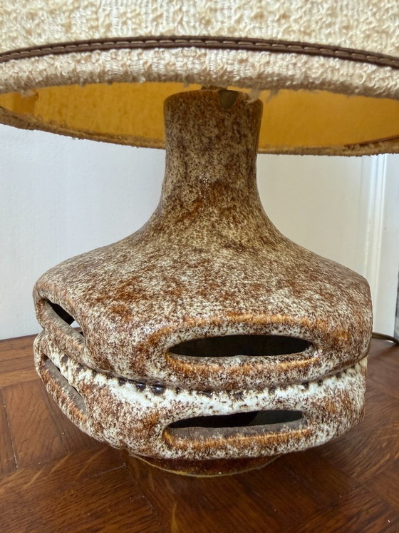 Image 1 of Fat Lava ceramic lamp - Mid century 1970
