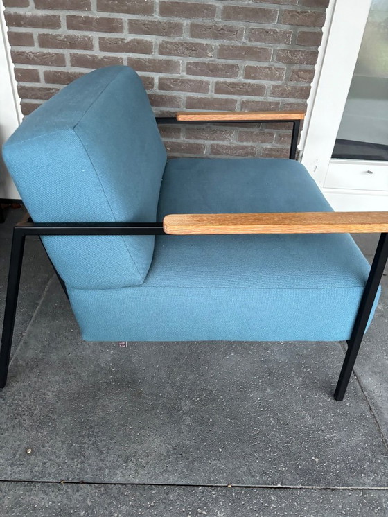Image 1 of 2 fauteuils Studio Henk Co bleus lounge