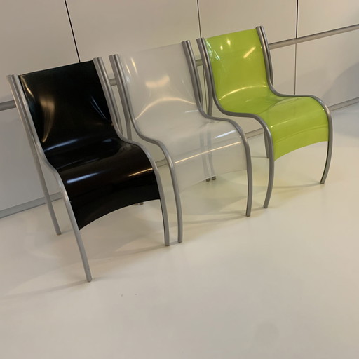 3 sedie Kartell FPE