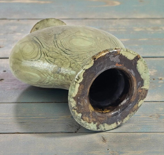 Steinzeugvase signiert Anne Marie Sybesma De Bay, auch bekannt als MIEP La Borne – Vasen, Porcelain (photo 9 of 11)