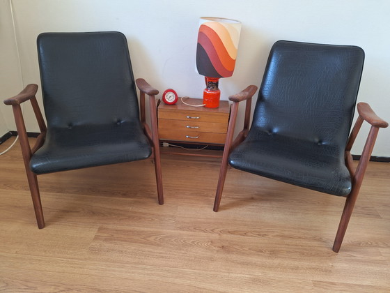 Image 1 of 2 X Louis Van Teeffelen Armchairs