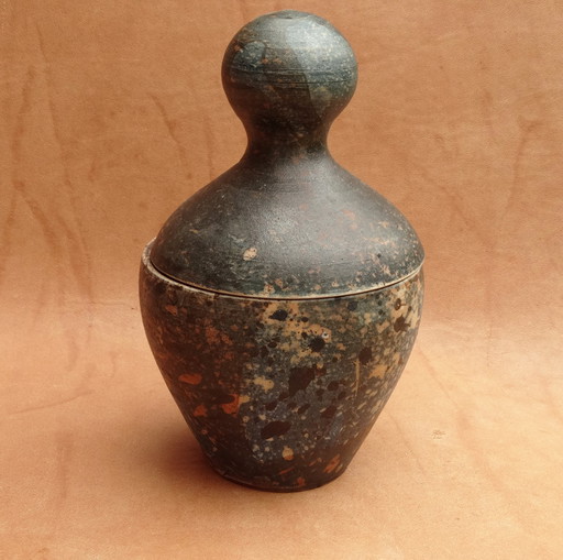 Dekseldoos, Gerhard Liebenthron (1925-2005), studio keramiek