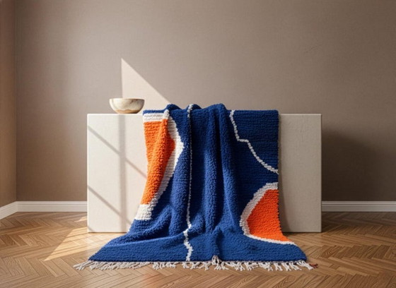 Image 1 of Tapis marocain artisanal en laine 250cmx150cm