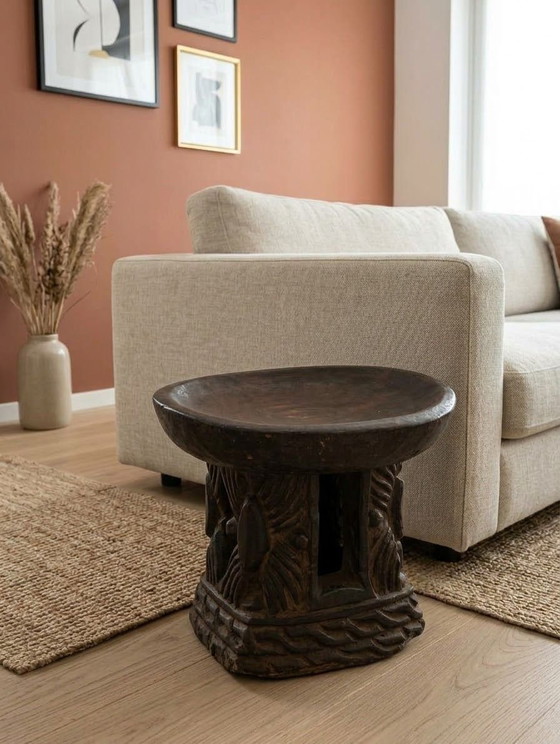 Sgabello Cerimoniale Bamileke / Bamun – Camerun - design anni '60 – Sgabelli, Legno (photo 2 of 5)