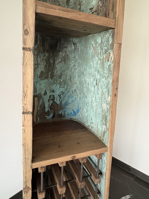 Design wijnrek (bootvormig) - barrek - uniek stuk