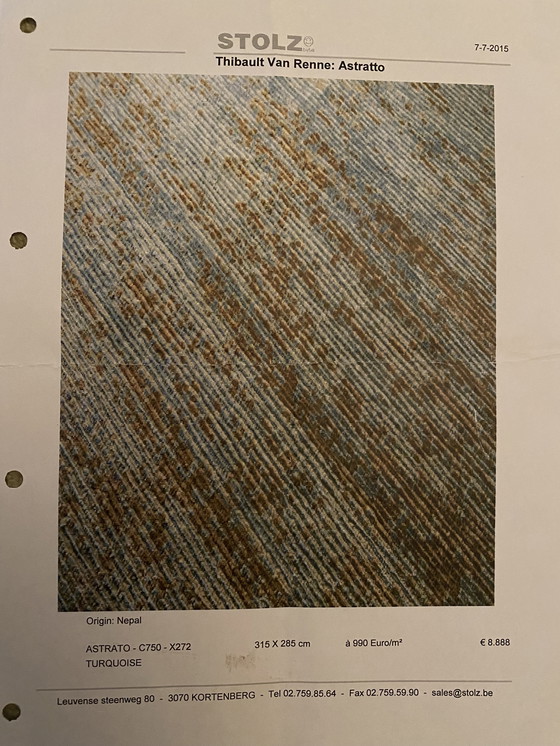 Image 1 of Tapis Thibault Van Renne