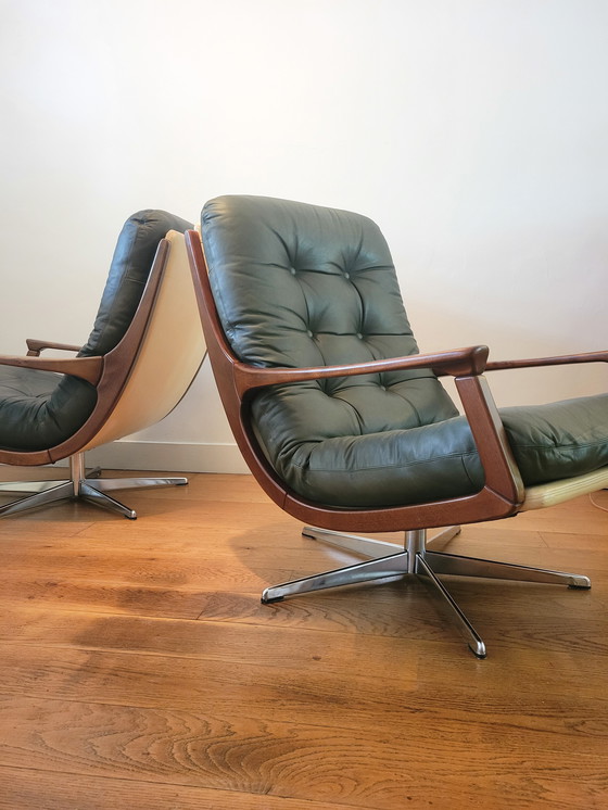 Image 1 of Vintage Eugen Schmidt Swivel Chair for Soloform 1960