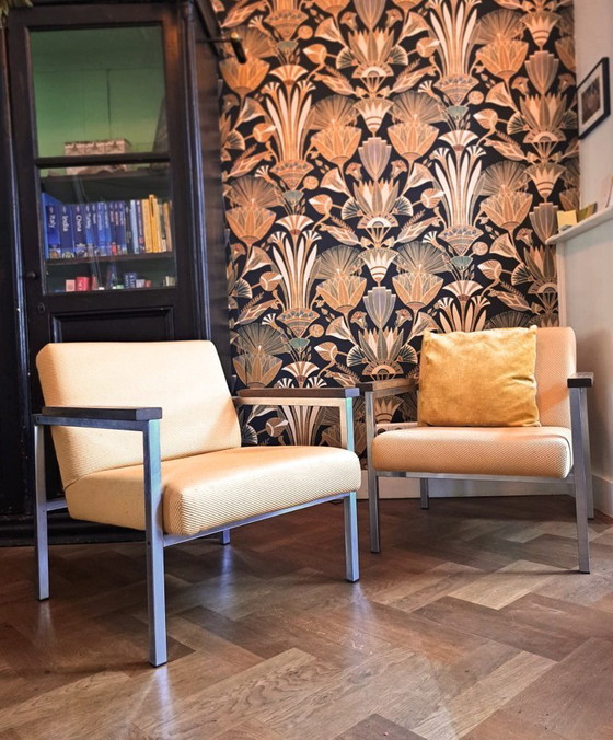 Image 1 of Paire de fauteuils lounge SZ30/60 de Hein Stolle - 't Spectrum