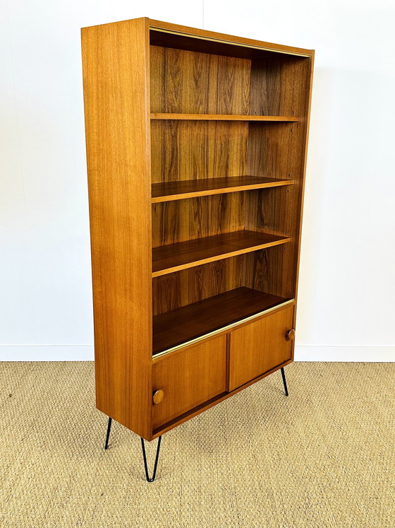 Image 1 of Scandinavian Teak Bookshelf, 1960