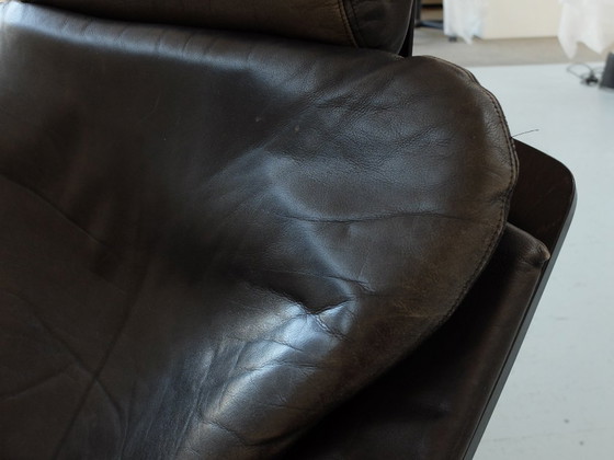 Image 1 of Paire de fauteuil en cuir Kroken, Ake Fribyter pour Nelo année 70, Set de 2