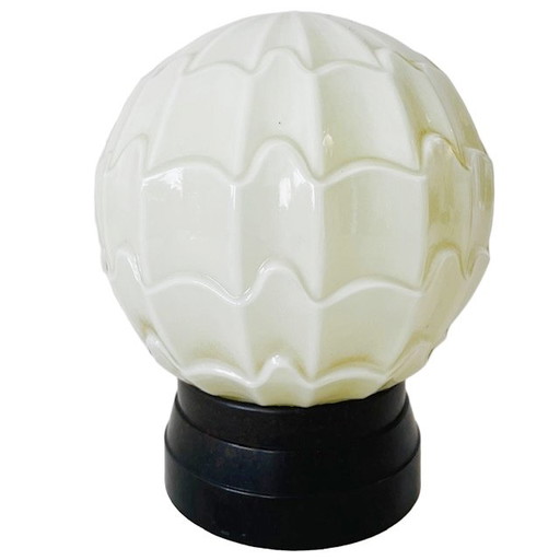 Plafonnier Thabur Art Déco beige Plafonnier 1930's