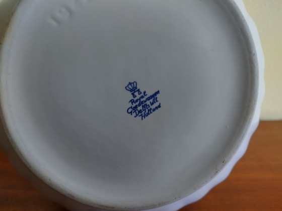 Image 1 of Vase 27 cm - Royal Goedewaagen - Delfter Weiß