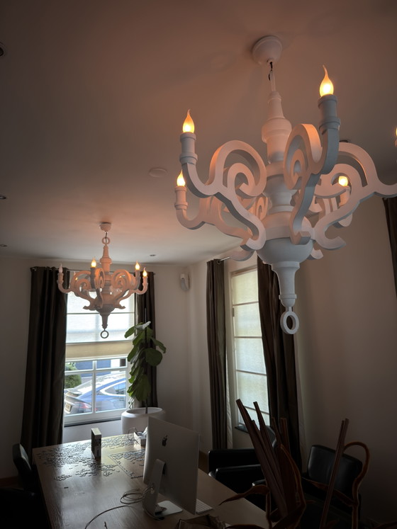2x Mooie Moooi Paper Chandelier L – Hanglampen (photo 3 of 5)