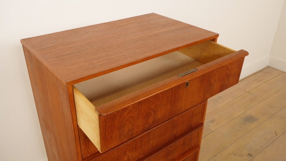 Image 1 of Cassettiera vintage danese | Teak | 6 cassetti | 105 cm