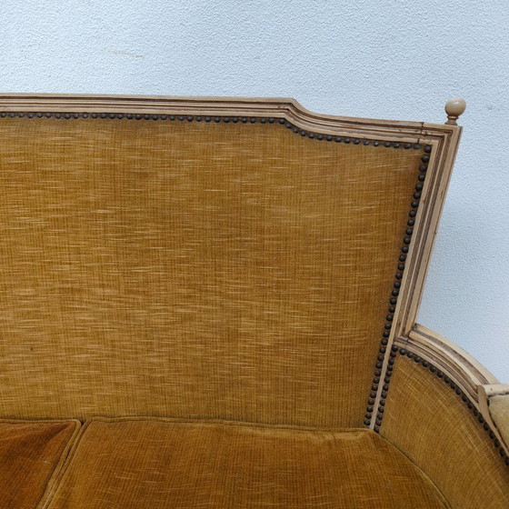 Image 1 of Antikes Sofa und Sessel im Stil Ludwigs XVI.