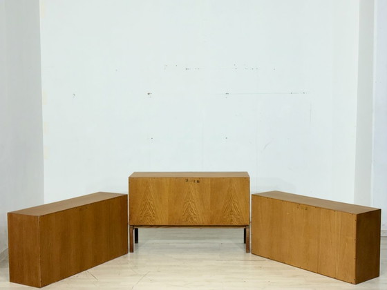 Image 1 of Vintage classic: IKEA MTP storage cabinet / shelf / highboard / sideboard – oak – design Marianne Richter