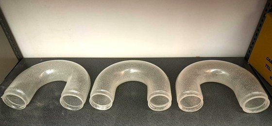 Image 1 of Chandelier Chain Murano Glass Metal by Aldo Nason for Mazzega