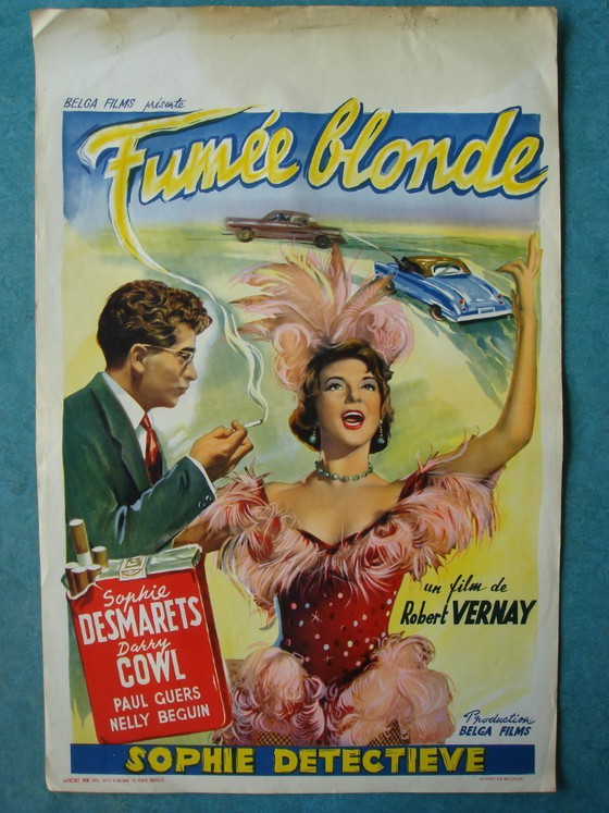 Image 1 of Partij originele filmposters uit de jaren 50-60