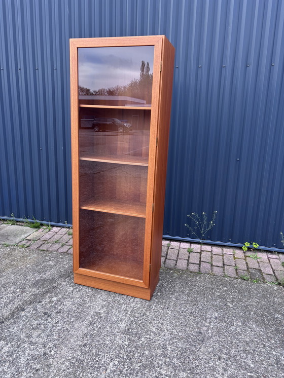 Image 1 of Vintage Teak Vitrinekast Kast