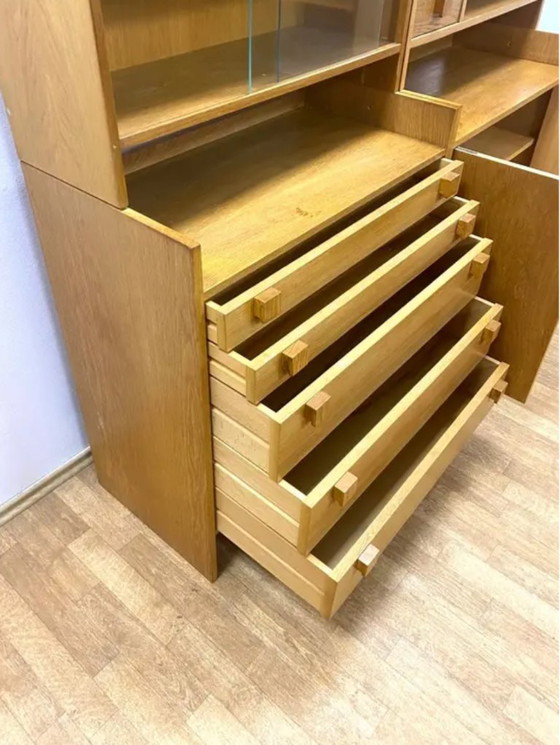 Image 1 of Modulaire ladekast met verlengstuk, ÚLUV (Krásná Jizba), jaren 60, Tsjechoslowakije