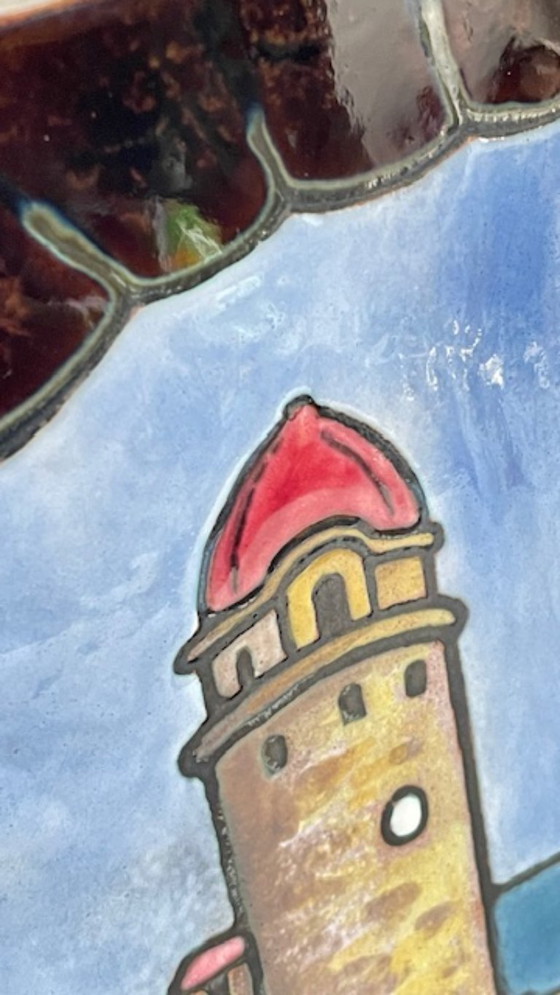 Image 1 of Decorazione murale in ceramica vintage