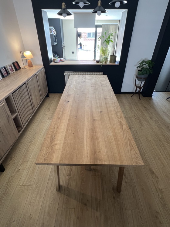Image 1 of Rare e15 BASIS table in solid oak – David Chipperfield – 240 cm