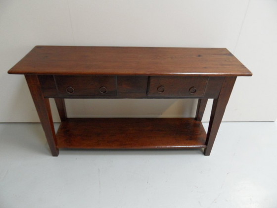 Antieke Spaanse Sidetable – Bijzettafels, Wood (photo 10 of 14)