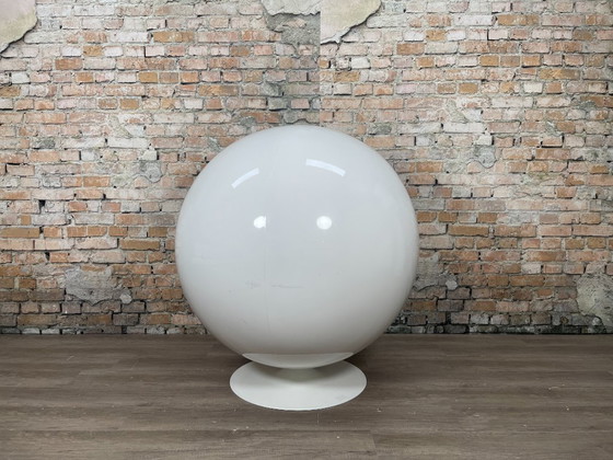 Eero Aarnio Originals Ball Chair – Blue | Eero Aarnio – Armchairs, Other, Textile, Vintage (photo 5 of 16)