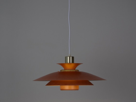 Image 1 of Danish vintage pendant Capri by Kurt Wiborg, Jeka, 1980s